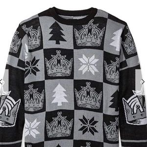 NHL LA KINGS XMAS SWEATER-Size L
